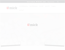 Tablet Screenshot of mick.hr
